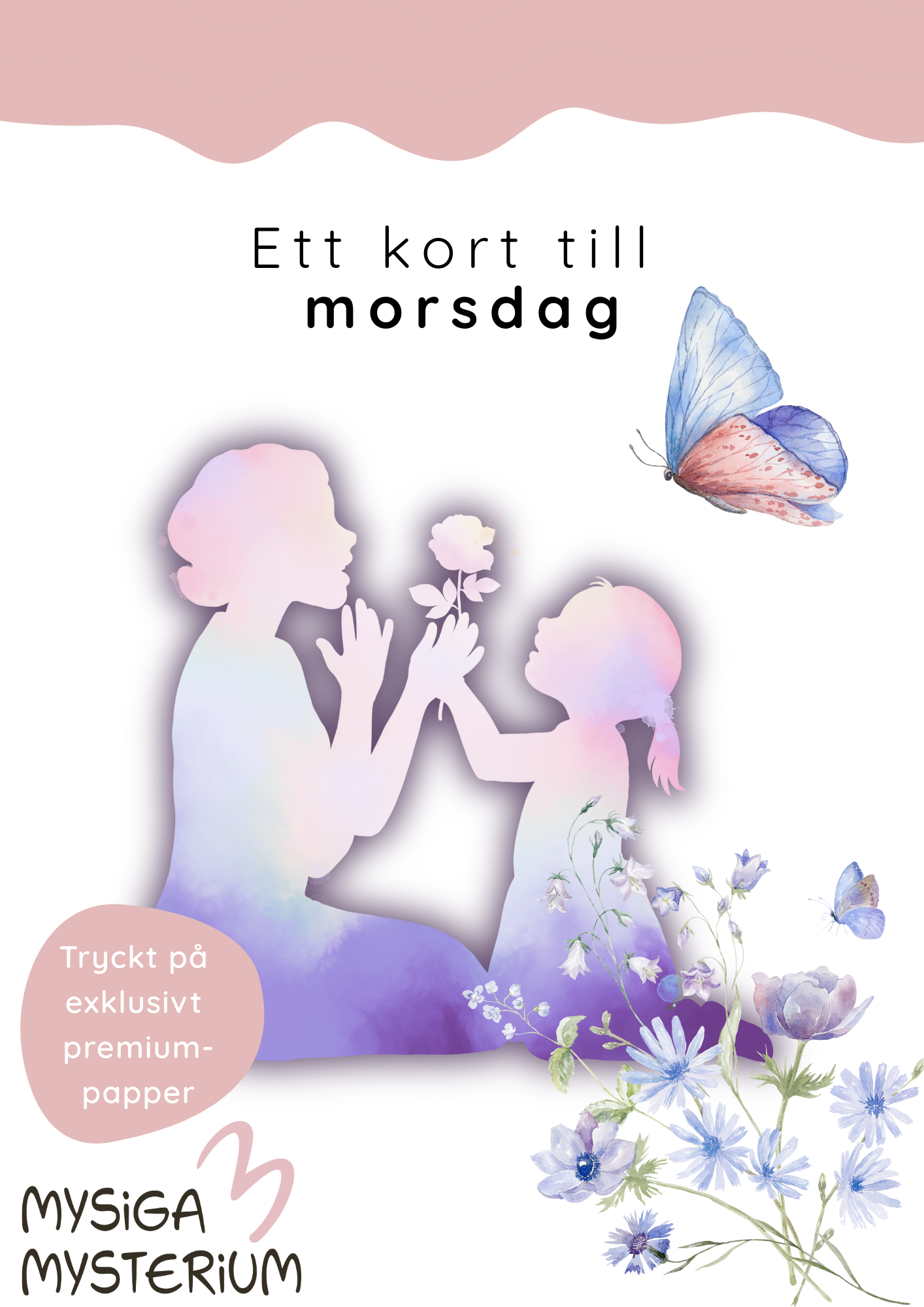 Ett kodat kort till mamma - Lyxversion