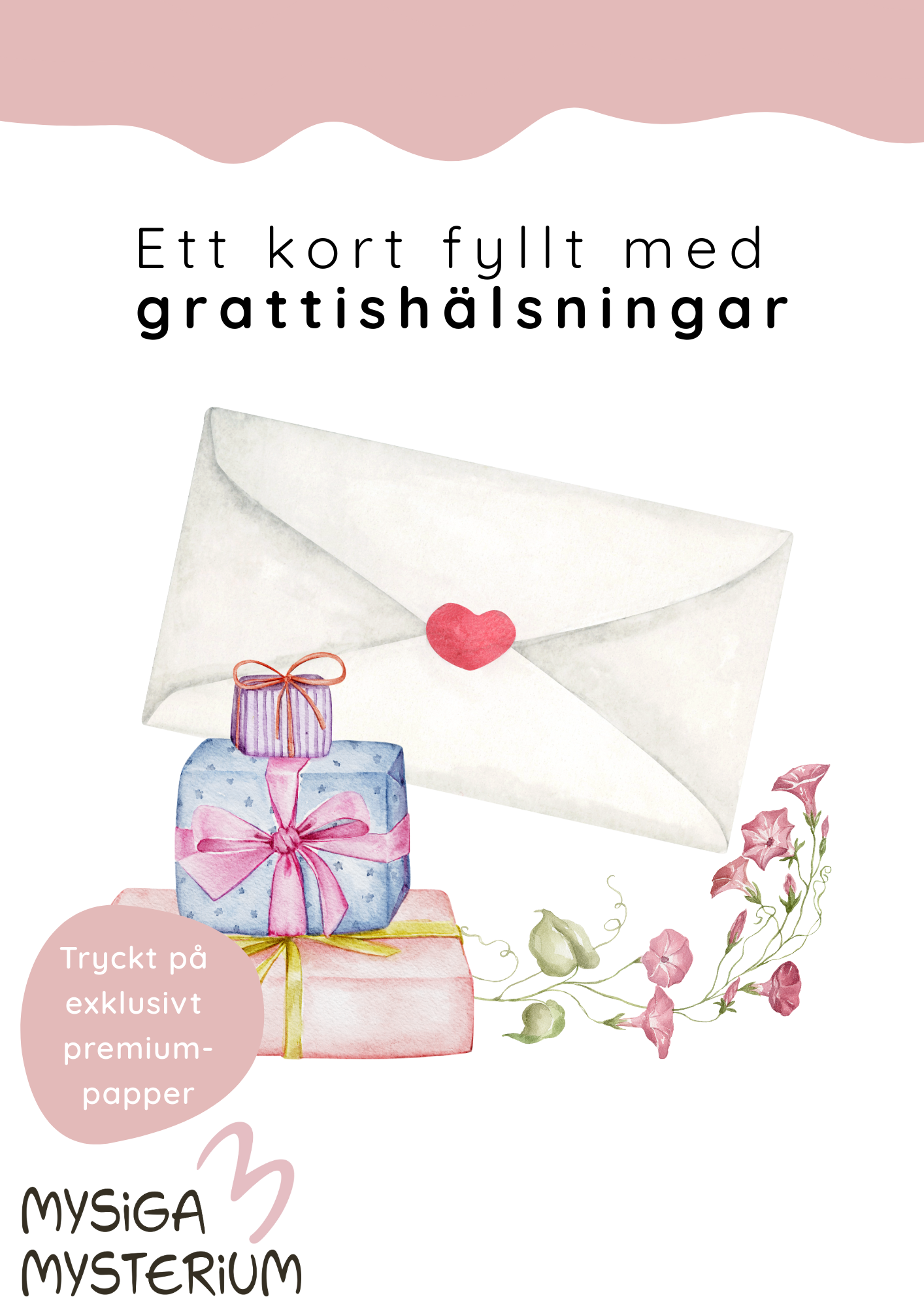 Ett kodat grattiskort - Lyxversion