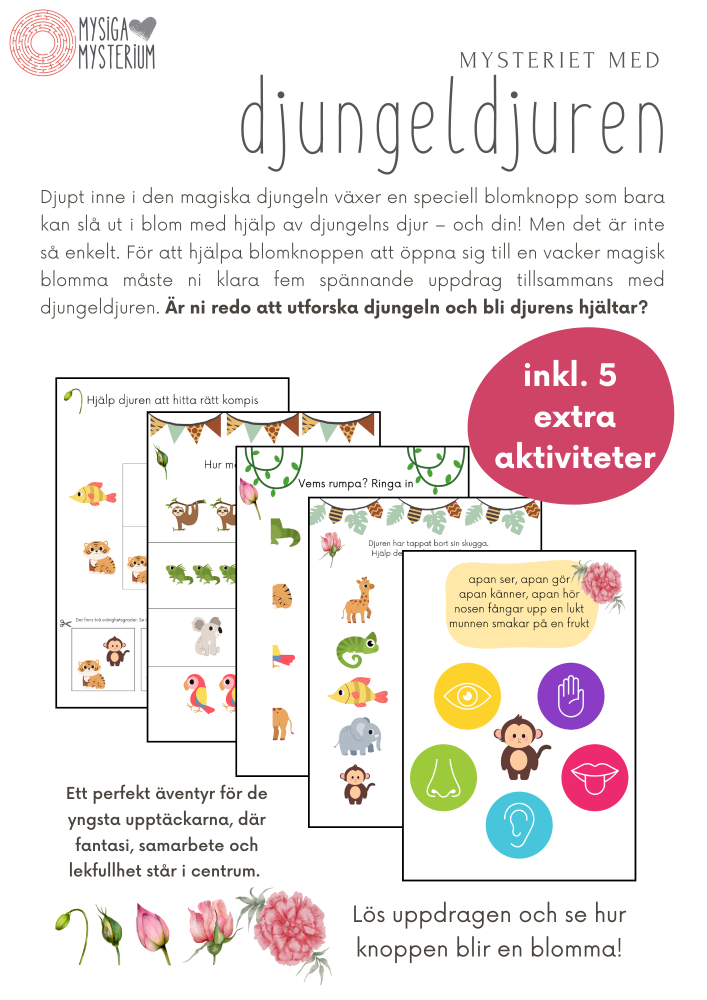 Mysteriet med djungeldjuren - Lyxversion