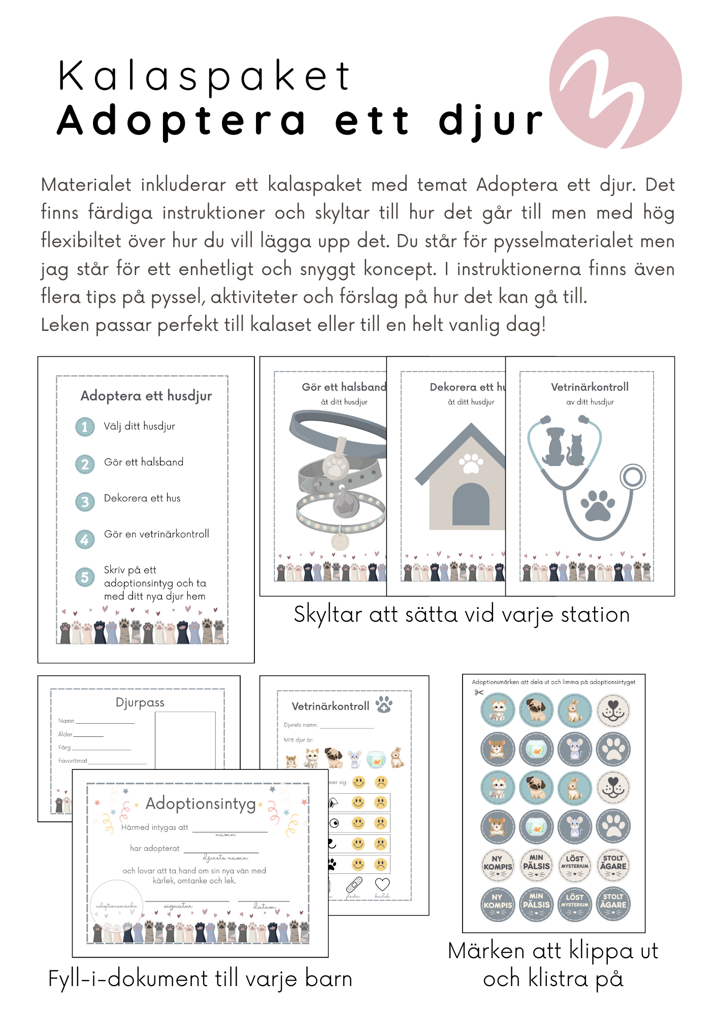 Kalaspaket - Mysteriet med husdjuren - Lyxversion
