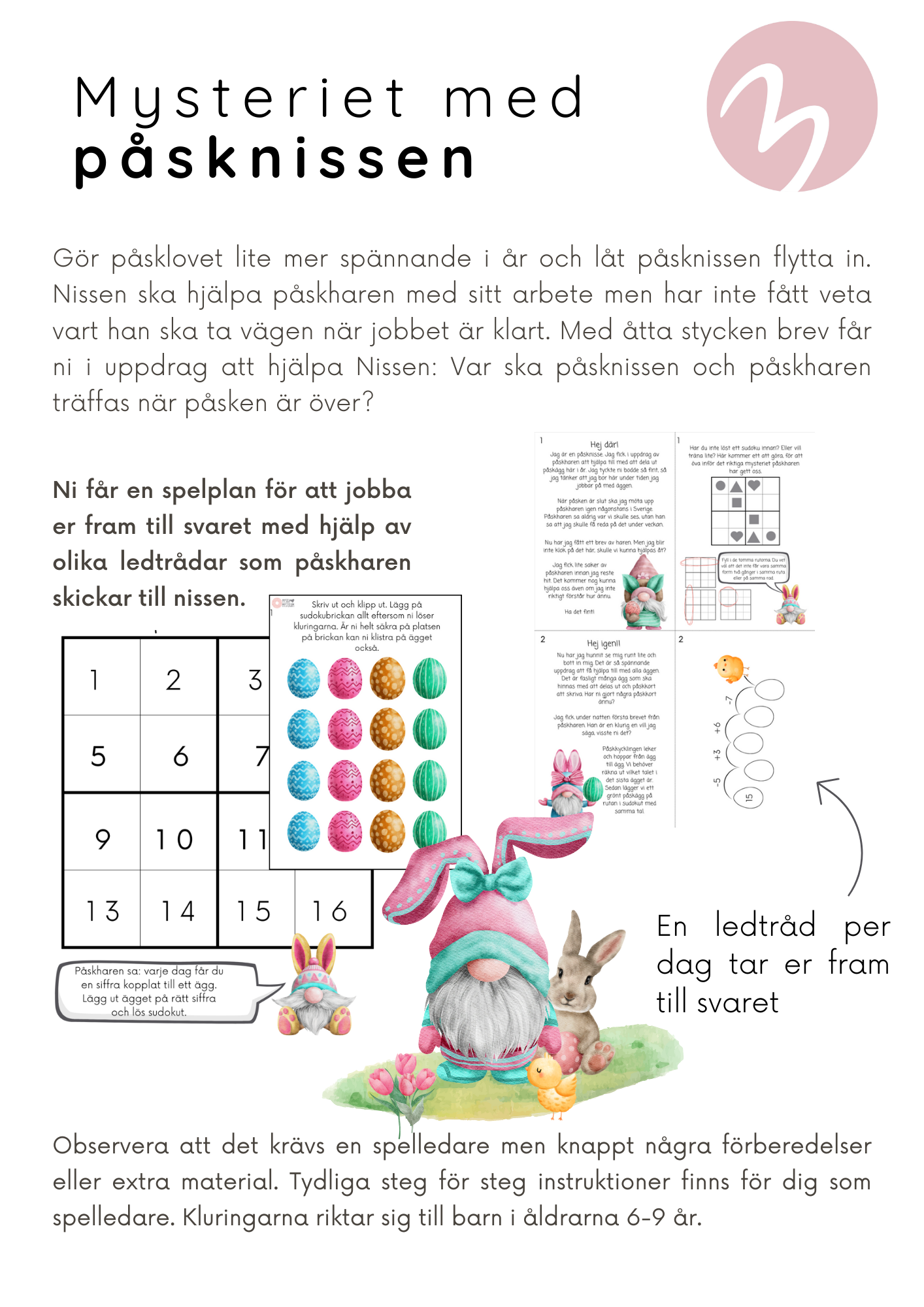 Mysteriet med påsknissen - gåva på köpet