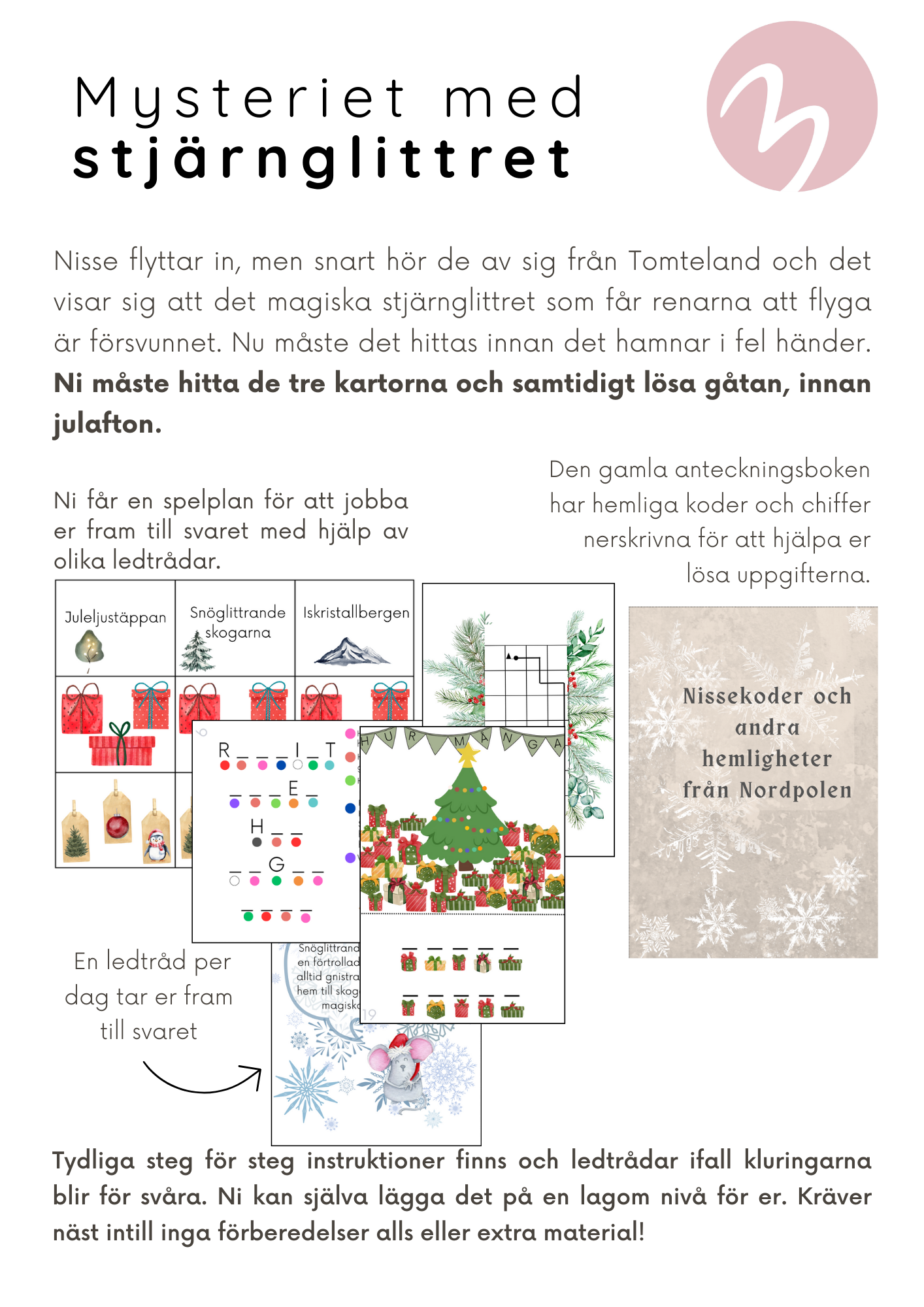 Mysteriet med stjärnglittret - lyxversion