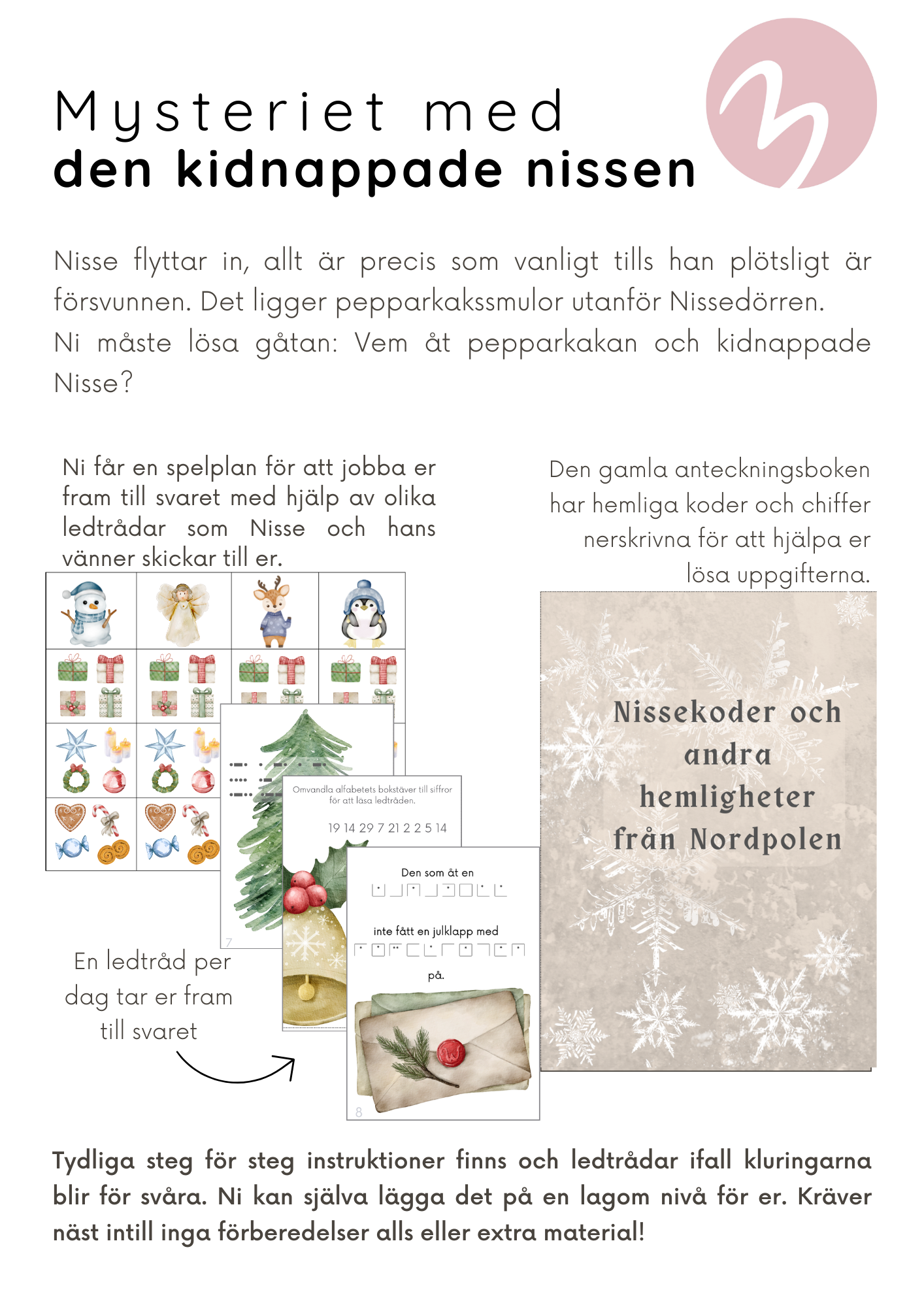 Mysteriet med den kidnappade nissen - lyxversion