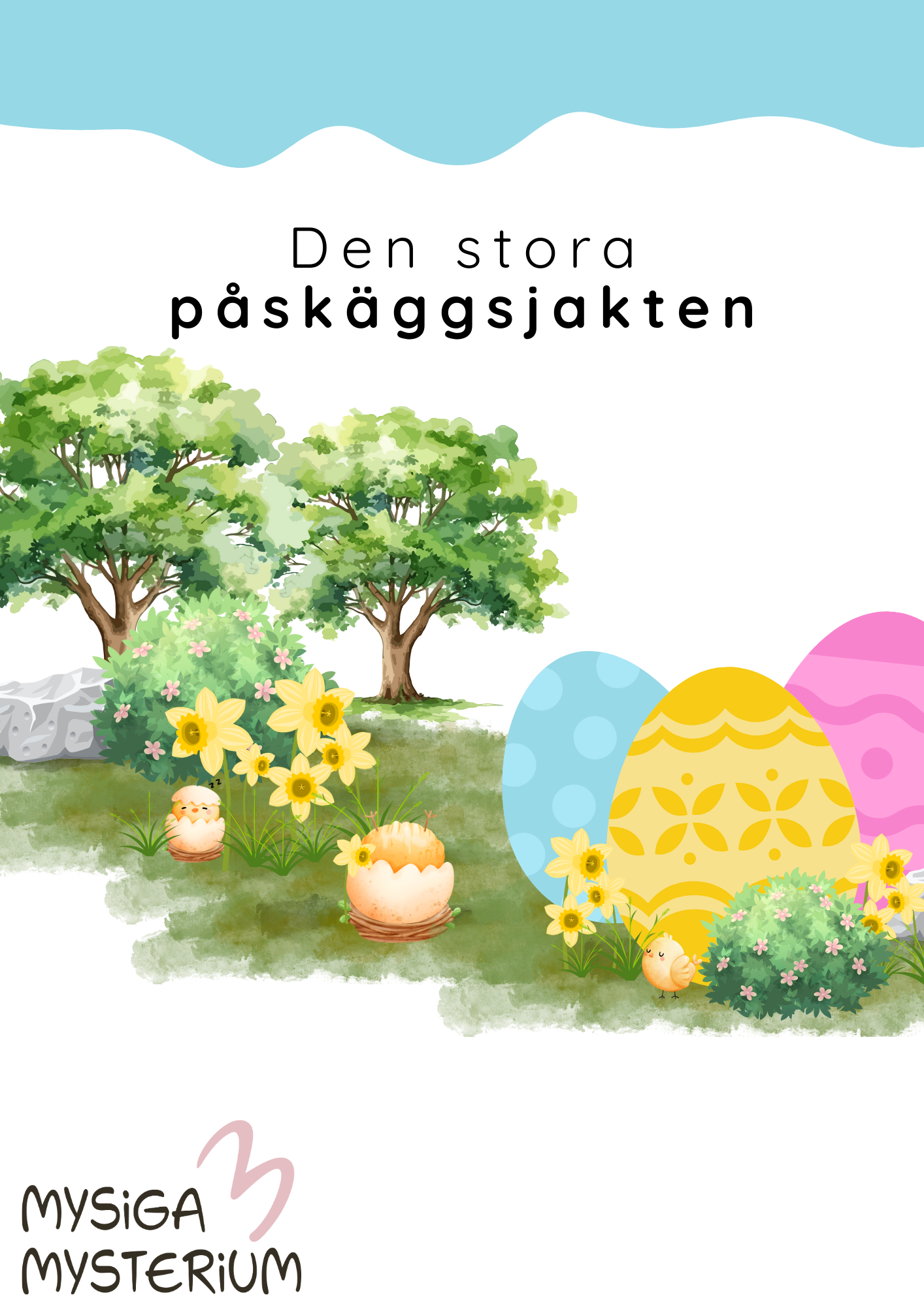 Den stora påskäggsjakten - gåva på köpet
