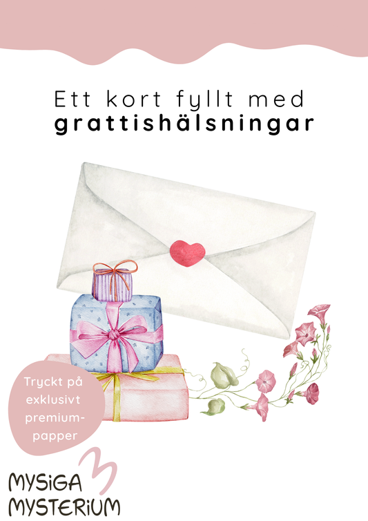 Ett kodat grattiskort - Lyxversion