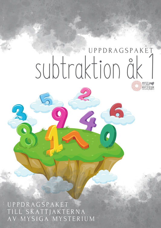 Uppdragspaket subtraktion åk. 1