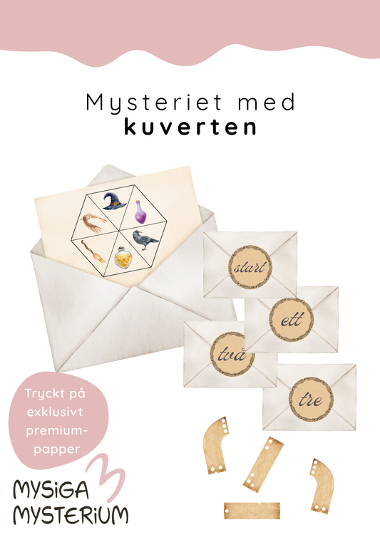 Mysteriet med kuverten - trollkarl - lyxversion