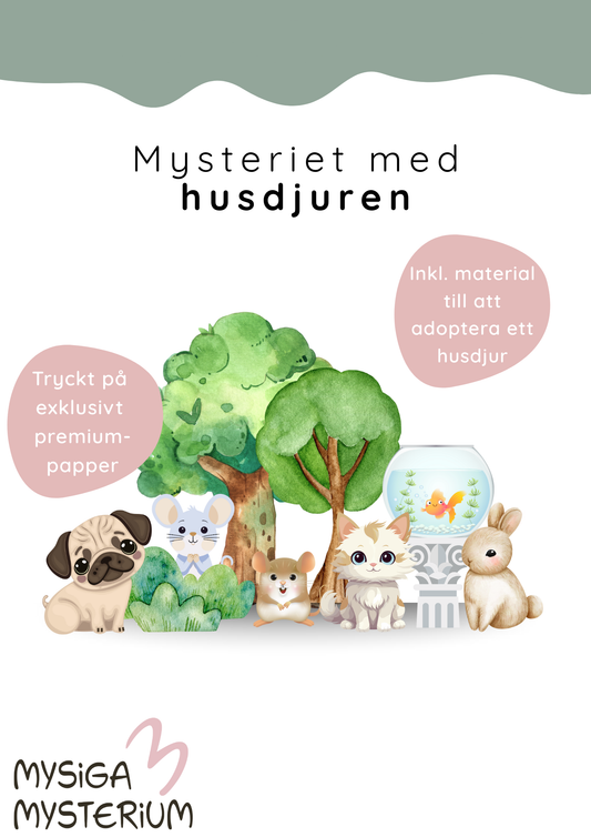 Kalaspaket - Mysteriet med husdjuren - Lyxversion