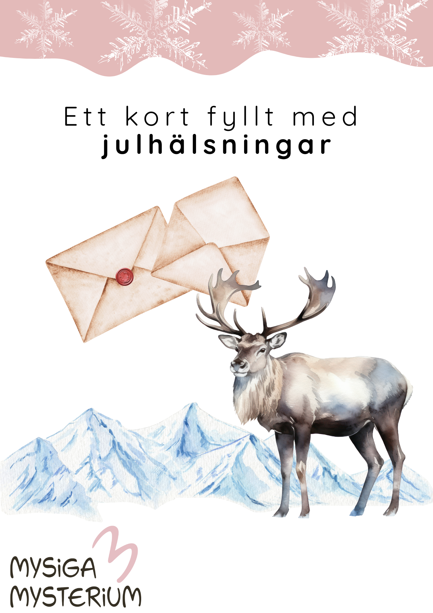 Ett kodat julkort