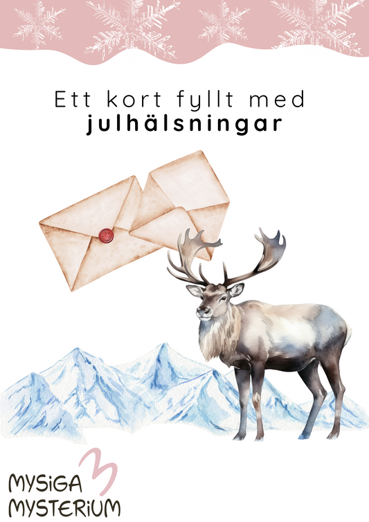 Ett kodat julkort